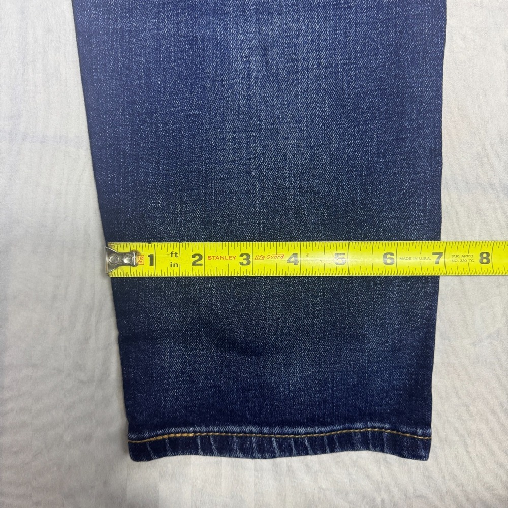 Levi's 512 Mens Tapered Leg Jeans Blue Denim Five Pockets Slim Fit‎ Size W38 L30 - Picture 16 of 16